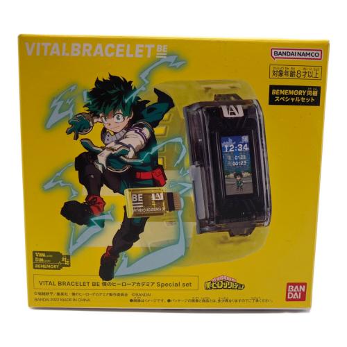 僕のヒーローアカデミア (ボクノヒーローアカデミア) VITAL BRACELET BE 僕のヒーローアカデミア Special set  キャラクターグッズ 動作確認済み