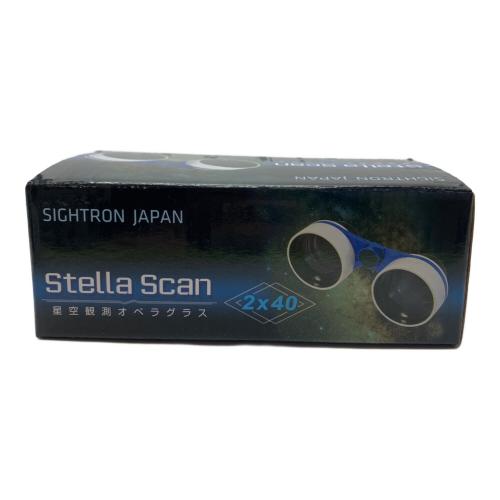 SIGTRON JAPAN Stella Scan 星空観察オペラグラス 2x40 Stella Scan 2x40