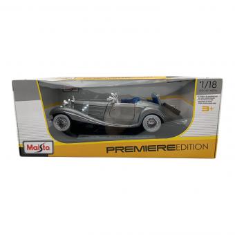 ミニカー Maisto ミニカー 1:18 PE 1936 メルセデス 500K シ ルバー