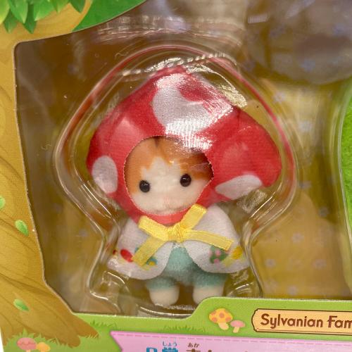 EPOCH (エポック) B賞 赤ちゃんペアセット きのこ＆はっぱ シルバニアファミリー キラキラくじ～ひみつの森であそぼ～