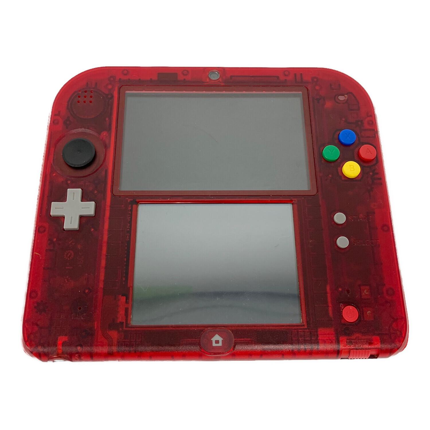 Nintendo (ニンテンドー) 2DS ポケットモンスター 赤/※タッチペン欠品