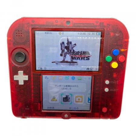 Nintendo (ニンテンドー) 2DS ポケットモンスター 赤/※タッチペン欠品