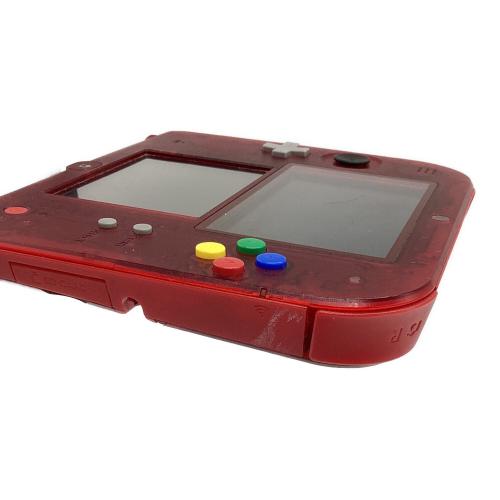Nintendo (ニンテンドー) 2DS ポケットモンスター 赤/※タッチペン欠品