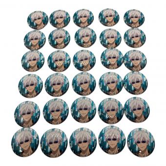 呪術廻戦 (ジュジュツカイセン) 五条悟 缶バッジ 30P アニメグッズ