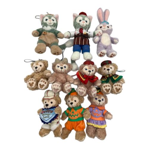 ダッフィフレンズぬいぐるみバッジおまとめ ヌイグルミ