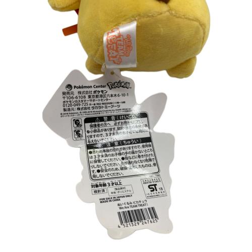 Pokemon Center (ポケモンセンター) ピカチュウ We Are TEAM TREAT! マスコット人形