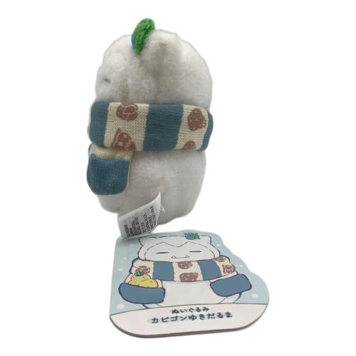 ぬいぐるみ カビゴン ゆきだるま マスコット人形