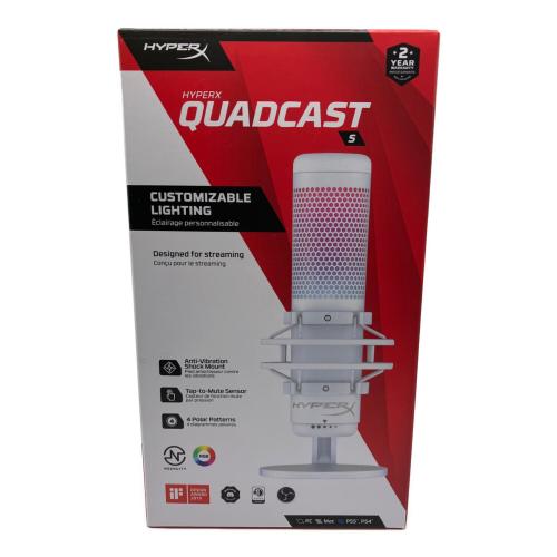 HYPERX (ハイパーエックス) QUADCAST S ゲーミングマイク