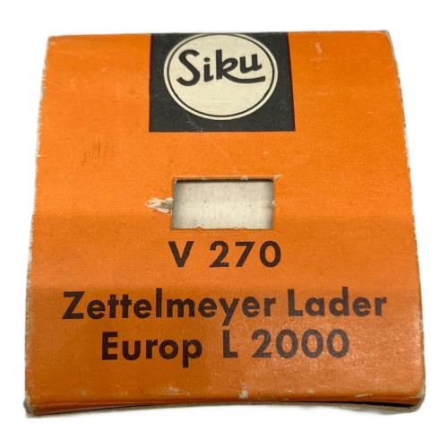 Siku (シク) Zettelmeyer Lader Europ L 2000 ミニカー