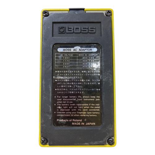 BOSS (ボス) オーバードライブ OD-2 727100 1986年製 ターボオーバードライブ
