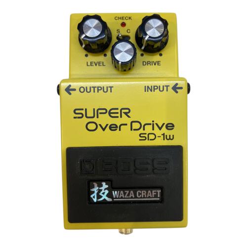 BOSS (ボス) オーバードライブ SD-1W A9Q6273 WAZA CRAFT スーパーオーバードライブ