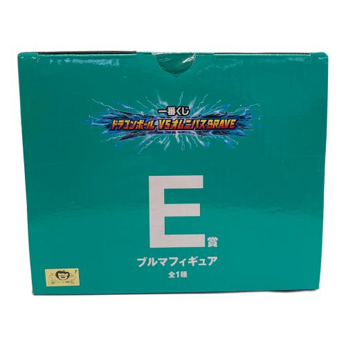 ドラゴンボール E賞 ブルマフィギュア ドラゴンボール ① 一番くじ