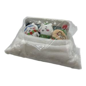 ちいかわ (チイカワ) ハッピーホリデーなおやすみベッドと繋がるマスコットセット ヌイグルミ