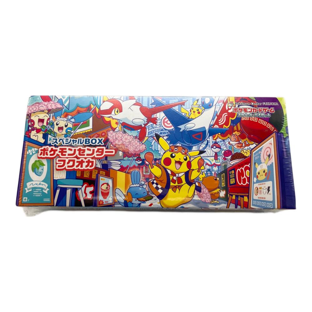 ポケモン フクオカ スペシャルBOX シュリンク付き ポケモンカード