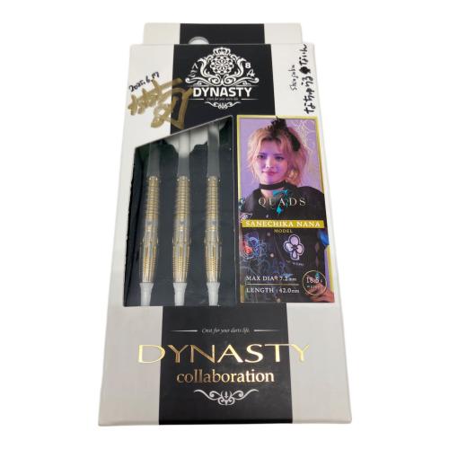 DYNASTY (ダイナスティー) ダーツ SANECHIKA NANAモデル/サイン入り/ゴールドタイプ