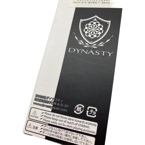 DYNASTY (ダイナスティー) ダーツ SANECHIKA NANAモデル/サイン入り/ゴールドタイプ