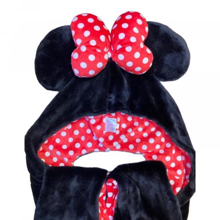 ディズニー　ミニー　マフラー DISNEY (ディズニー) マフラーキャップ ディズニーグッズ ミニーマウス