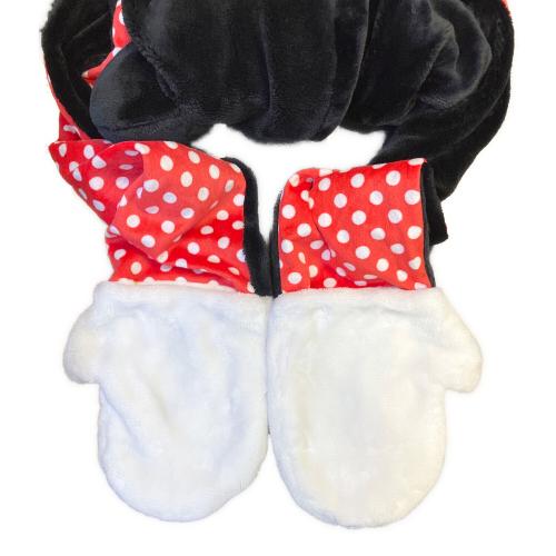 DISNEY (ディズニー) マフラーキャップ ディズニーグッズ ミニーマウス ファンキャップ
