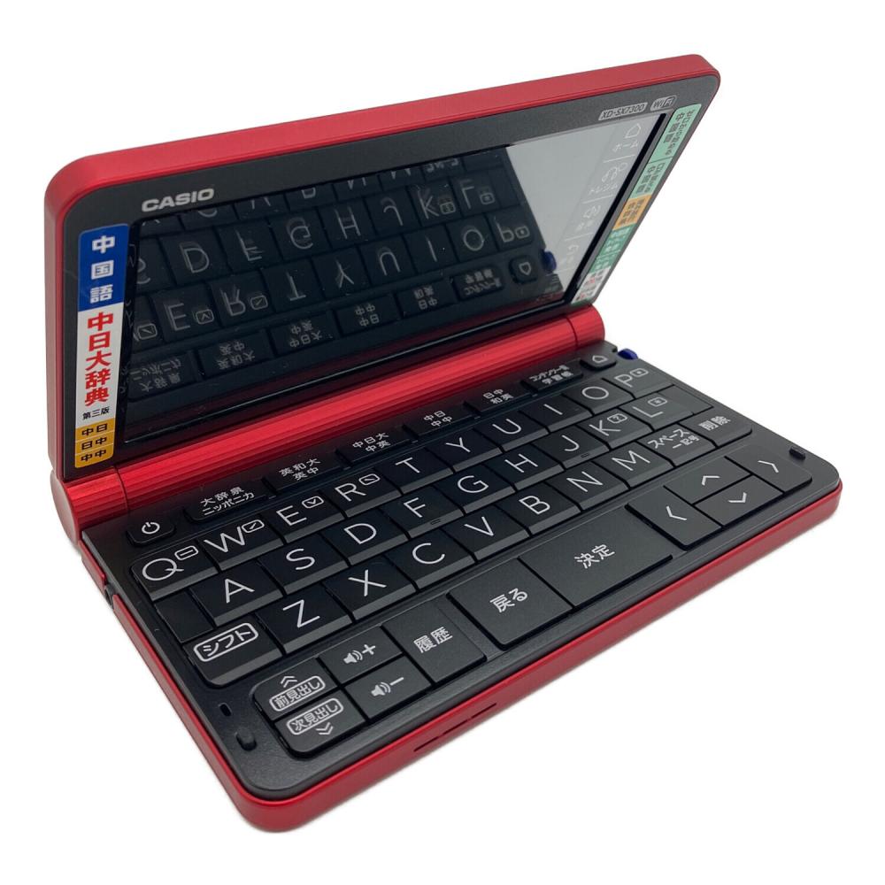 値下げしました。CASIO EX-word    XD-JTG6000-RD CASIO (カシオ) EX-word XD-JTSV6000RD｜トレファクONLINE