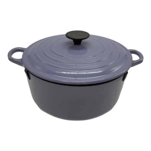 LE CREUSET (ルクルーゼ) 両手鍋 SIZE 24cm ラベンダー ココット・ロンド