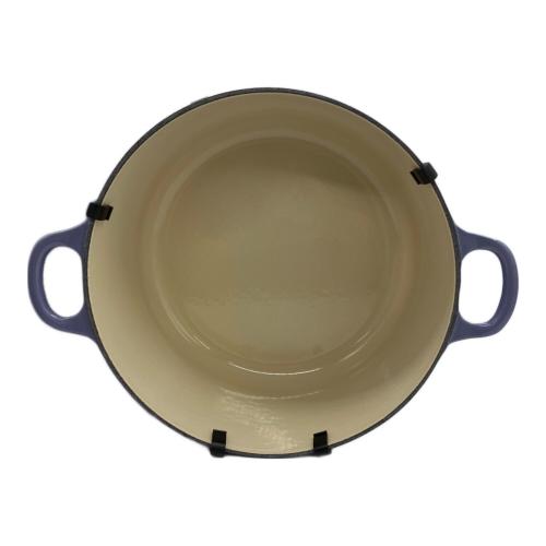 LE CREUSET (ルクルーゼ) 両手鍋 SIZE 24cm ラベンダー ココット・ロンド