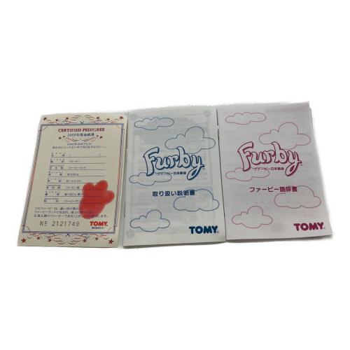 TOMY (トミー) ファービー 2000年版 限定生産 説明書付き