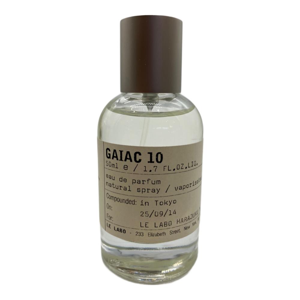 LE LABO GAIAC 10 オードパルファム 50ml 新品同様 LE LABO オードパルファム 50ml GAIAC 10｜トレファクONLINE
