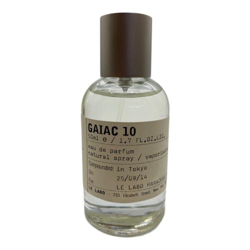 LE LABO オードパルファム 50ml GAIAC 10