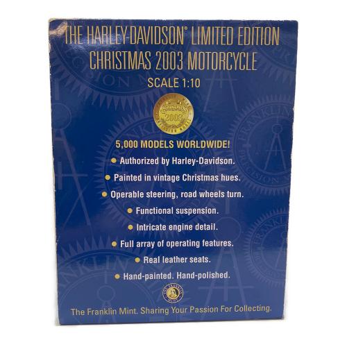 Franklin Mint (フランクリンミント) The Harley Davidson Limited Edition Christmas 2003 Motorcycle ダイキャストカー