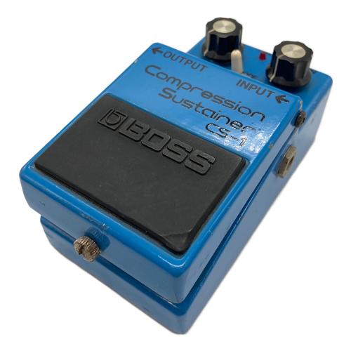 BOSS (ボス) コンプレッサー CS-1 銀ネジ仕様 1980年前半 Compresion Sustainer
