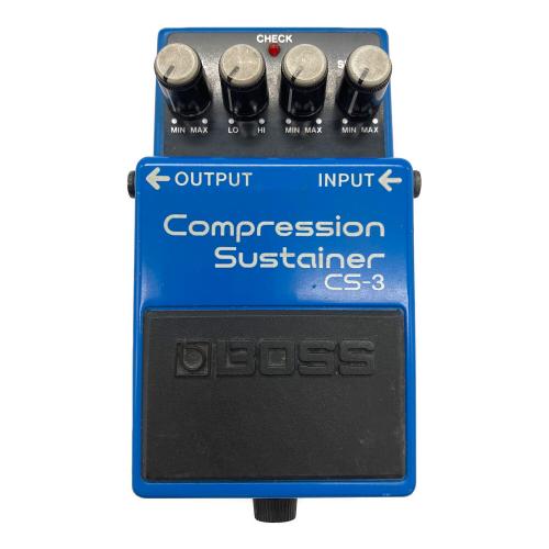 BOSS (ボス) コンプレッサー CS-3 BB04481 箱付 1990年製 COMPRESSION SUSTAINER