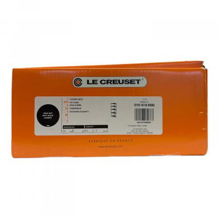● ルクルーゼ LE CREUSET ポットスタンド 5段 オレンジ ホーロー LE CREUSET (ルクルーゼ) 鋳物ホーロー ポットスタンド5段 ブラック