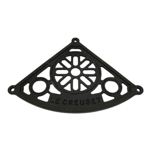 LE CREUSET (ルクルーゼ) 鋳物ホーロー ポットスタンド5段 ブラック