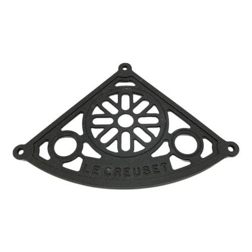 LE CREUSET (ルクルーゼ) 鋳物ホーロー ポットスタンド5段 ブラック
