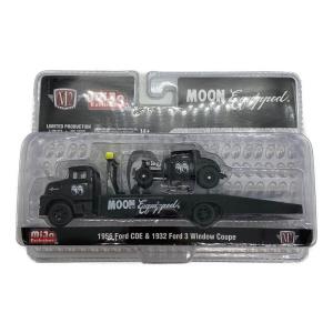 MiJo Exclusives 1956 フォード COE & 1932 フォード 3 ウインドー クーペ MOON Equipped ミニカー 39200-MJS06