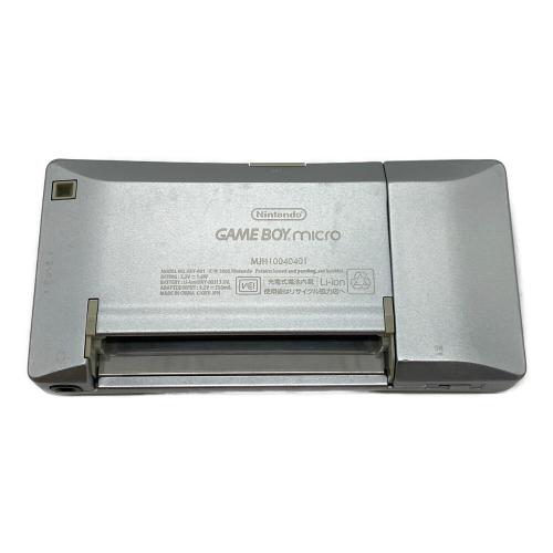 Nintendo (ニンテンドー) GAMEBOY micro OXY-001 画面ヤケ有