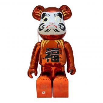MEDICOM TOY (メディコムトイ) BE@RBRICK 達磨 赤メッキ 1000％