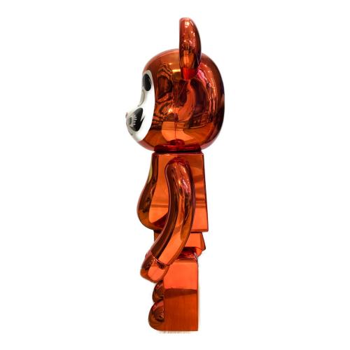 MEDICOM TOY (メディコムトイ) BE@RBRICK 達磨 赤メッキ 1000％