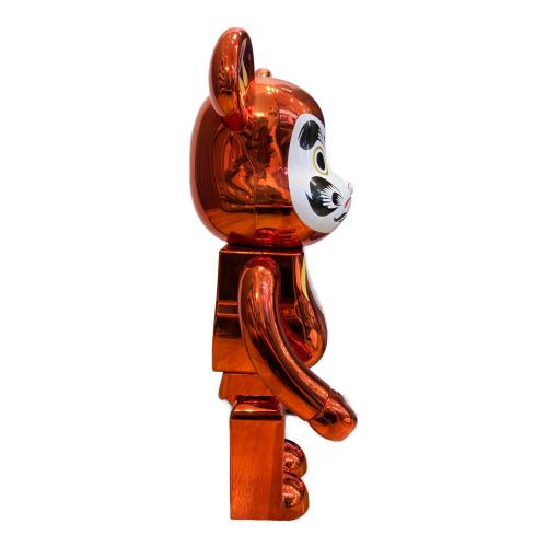 MEDICOM TOY (メディコムトイ) BE@RBRICK 達磨 赤メッキ 1000％