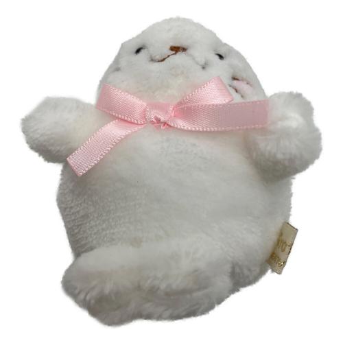 しろたん ネックレス ぬいぐるみキーホルダー付き