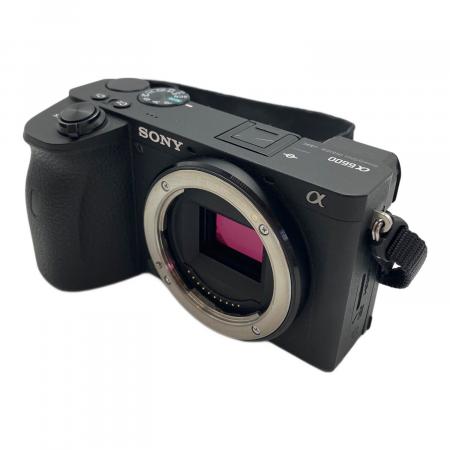 SONY ミラーレス一眼カメラ ILCE-6600 SONY (ソニー) ミラーレス一眼カメラ ILCE-6600｜トレファクONLINE