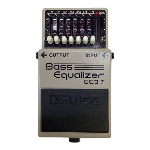 BOSS (ボス) ベースイコライザー GEB-7 BK30548 1997年製
