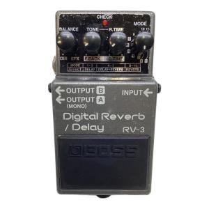 BOSS (ボス) デジタルリバーブ/ディレイ RV-3 IP08632 2001年製
