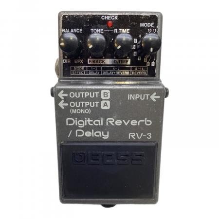 BOSS デジタルリバーブ/ディレイ RV-3 BOSS (ボス) デジタルリバーブ/ディレイ RV-3 IP08632 2001年製