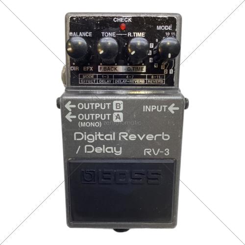 BOSS (ボス) デジタルリバーブ/ディレイ RV-3 IP08632 2001年製
