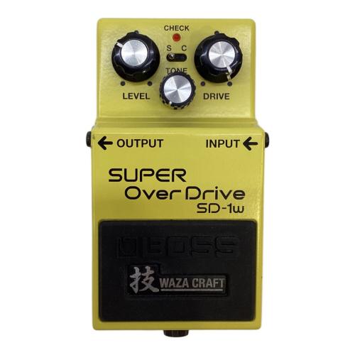 BOSS (ボス) スーパーオーバードライブ SD-1w Z9E8047 2014年製 技クラフト