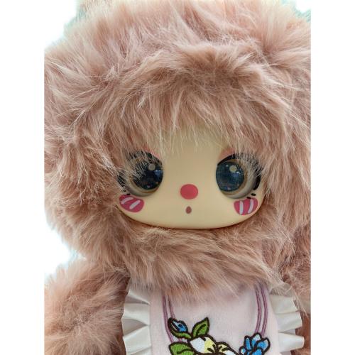 LIILA'S LUCKY TOYS リラ ピンク シャギー 特殊目 ヌイグルミ ⑦ 600%