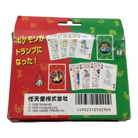 ポケットモンスター 赤緑 トランプ 初代｜トレファクONLINE