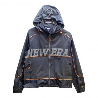 New Era (ニューエラ) ゴルフウェア(トップス) 14859898 ウィンドジャケット パイピング チャコールグレー メンズ SIZE M グレー