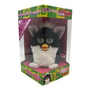 ファービー ブラック×ホワイト 女の子おもちゃ ヨゴレ有 経年の為動作保証無